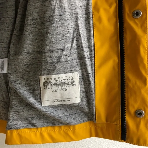 GYMBOREE YELLOW RAINCOAT BOYS****SOLD**** - Picture 6 of 6